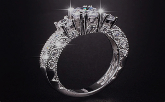 Sterling Silver Engagement Rings in Chandigarh